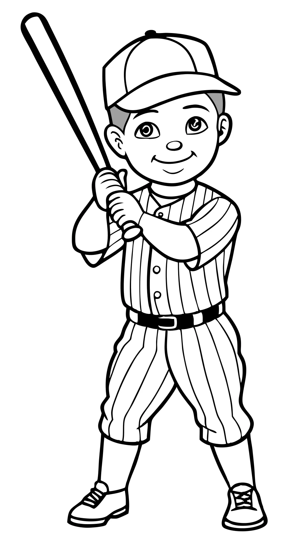 coloriage babe ruth